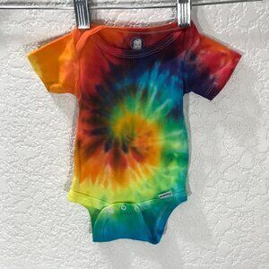 Tie Dye Baby Onesie 3/$18